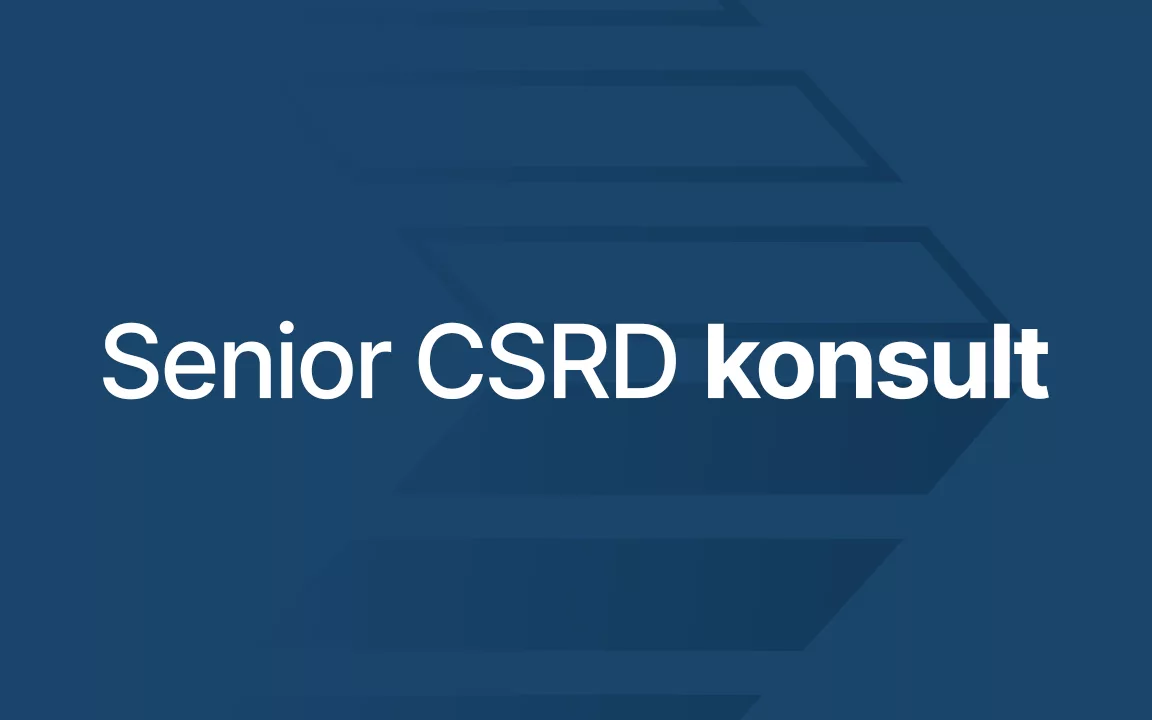 Senior csrd konsult