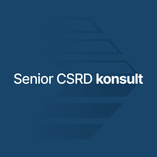 Senior csrd konsult